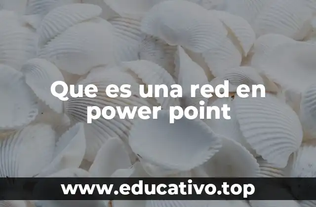 Que es una red en power point