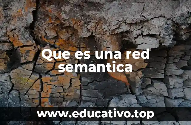 Que es una red semantica