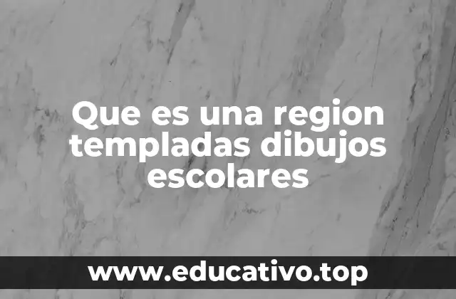 Que es una region templadas dibujos escolares