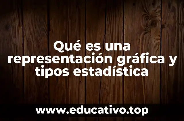 Qué es una representación gráfica y tipos estadística