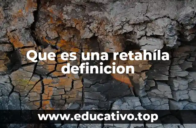 Que es una retahíla definicion