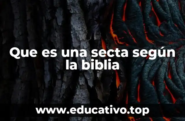 La división y la separación en la visión bíblica