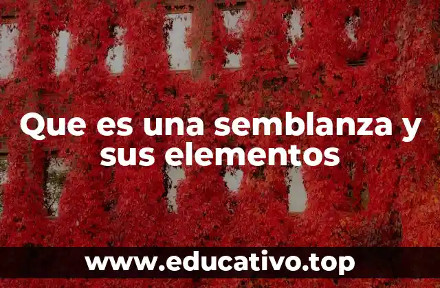 Que es una semblanza y sus elementos