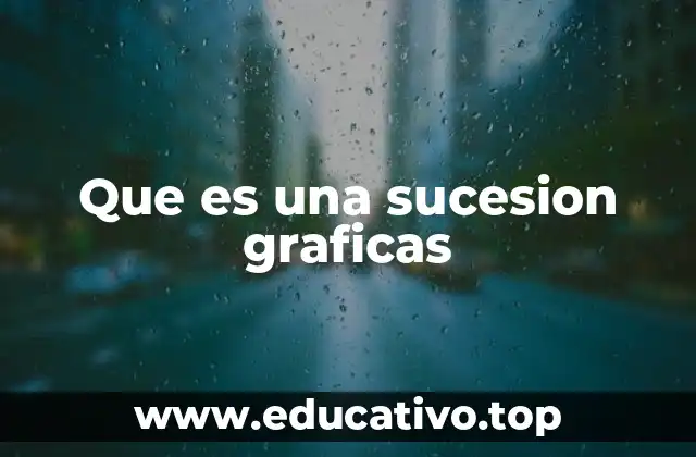 Que es una sucesion graficas