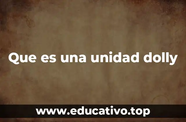 Que es una unidad dolly