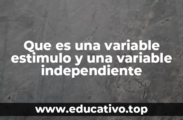 La relación entre variables en el diseño experimental