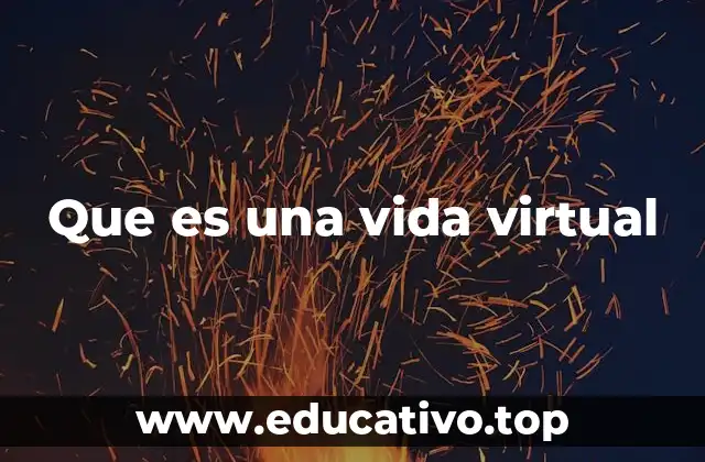 Que es una vida virtual