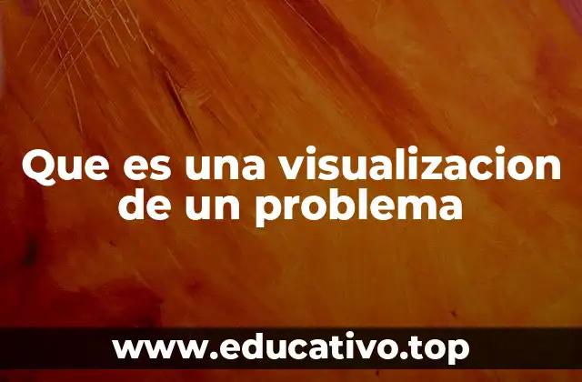 Que es una visualizacion de un problema