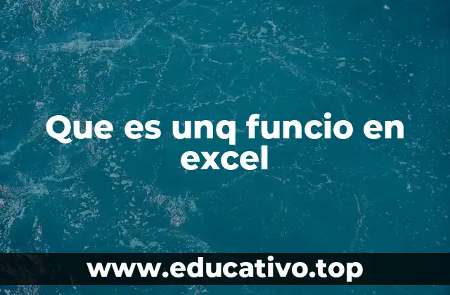 Que es unq funcio en excel