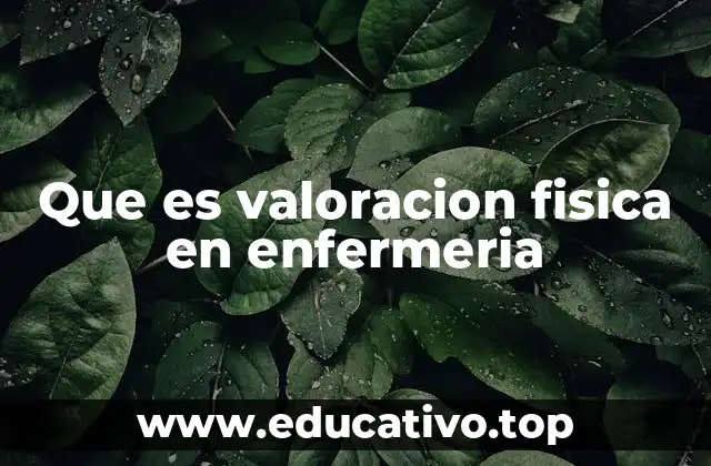 La importancia de la valoración física en la atención sanitaria