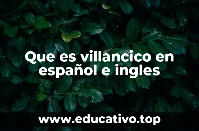 Las raíces culturales del villancico