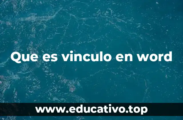 La importancia de los vínculos en la redacción de documentos