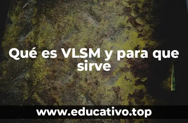 Qué es VLSM y para que sirve