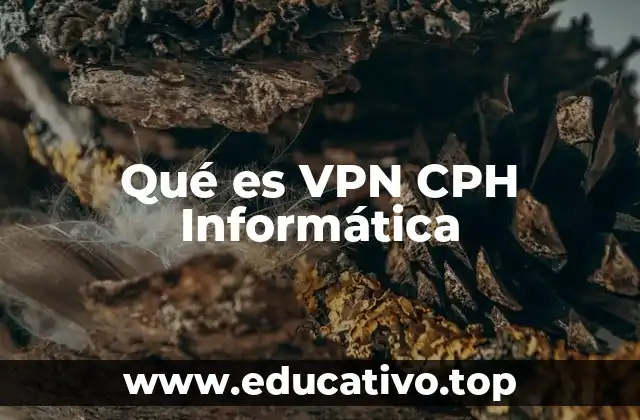 Qué es VPN CPH Informática