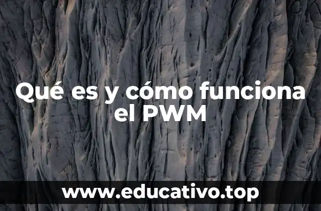 El PWM en la electrónica moderna