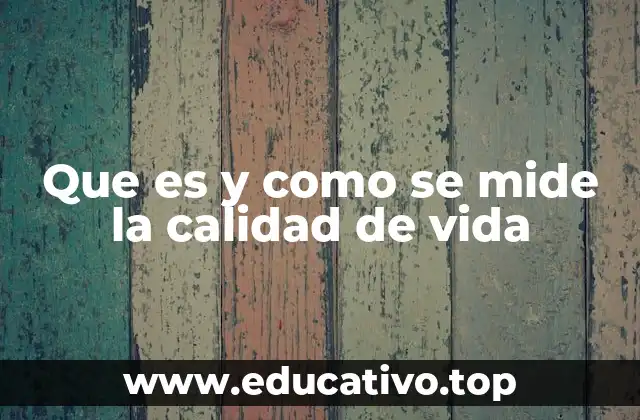 Factores que influyen en la percepción de bienestar