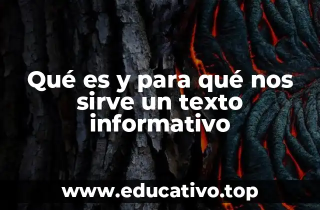 El papel del texto informativo en la sociedad moderna