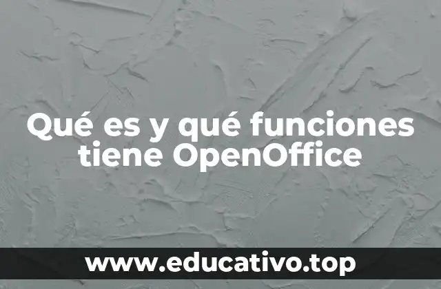 La importancia de una suite de oficina como OpenOffice