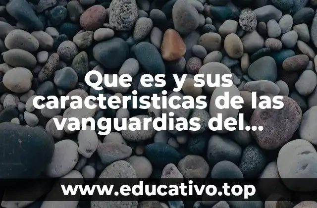 Que es y sus caracteristicas de las vanguardias del futurismo