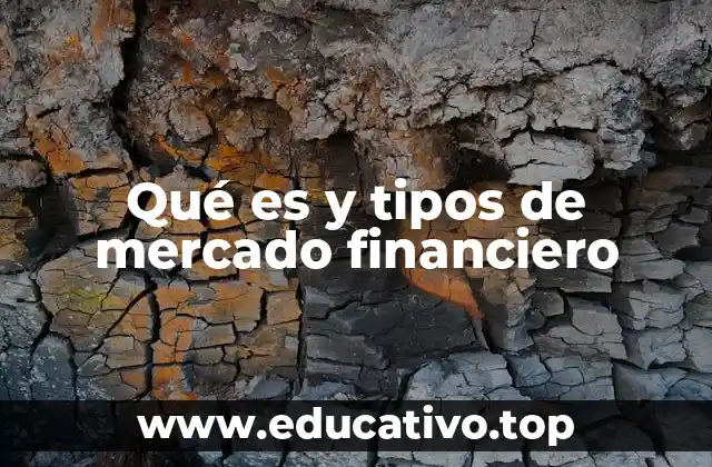 Qué es y tipos de mercado financiero