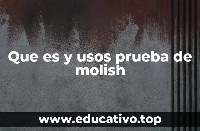 Aplicaciones de la prueba de Molish en la química analítica