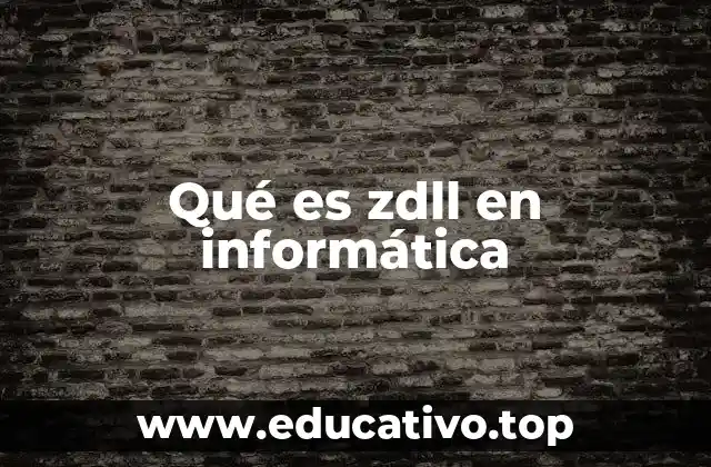 Qué es zdll en informática
