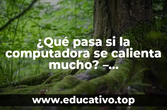 ¿Qué pasa si la computadora se calienta mucho? – Consecuencias y Soluciones