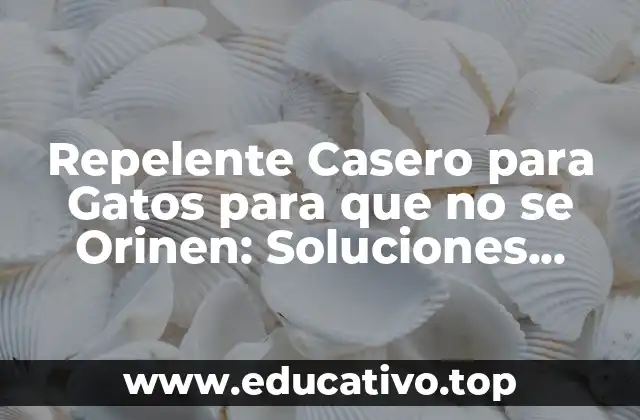 Repelente Casero para Gatos para que no se Orinen: Soluciones Naturales y Efectivas