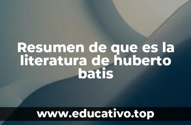 La voz de los marginados en la obra literaria de Batis