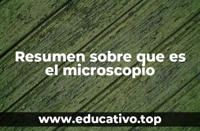 La evolución de la observación microscópica