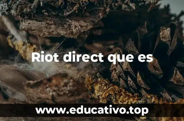 Riot direct que es