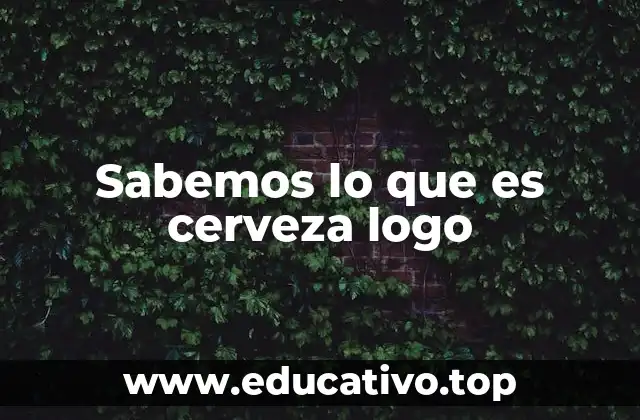 Sabemos lo que es cerveza logo