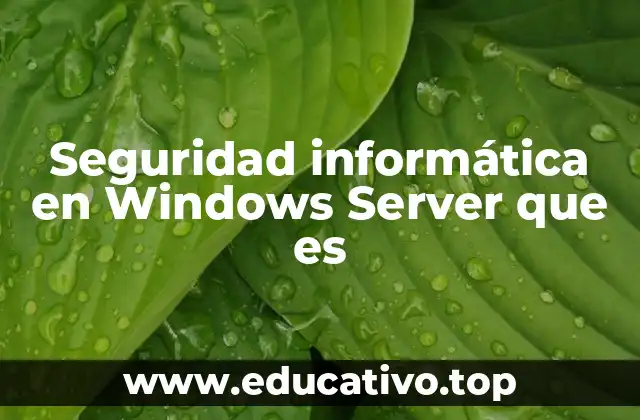 La importancia de proteger servidores en entornos empresariales