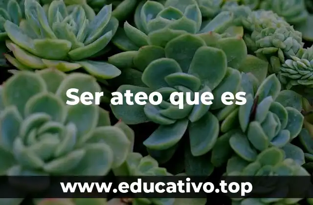 La identidad atea en el contexto social