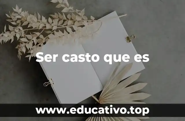 La castidad como un camino espiritual