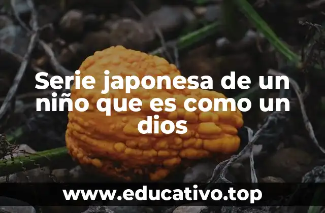 Serie japonesa de un niño que es como un dios