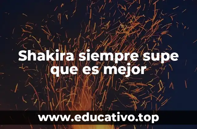 La evolución emocional de Shakira en su música