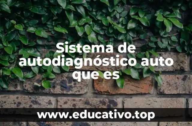 Cómo funciona el sistema de autodiagnóstico en los vehículos modernos