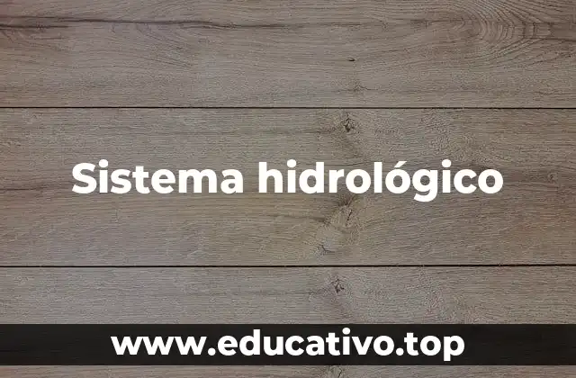 Sistema hidrológico