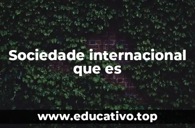 El funcionamiento del sistema internacional