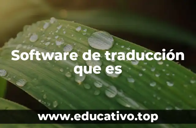 Aplicaciones del software de traducción en el día a día