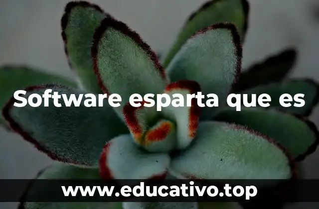 Software esparta que es
