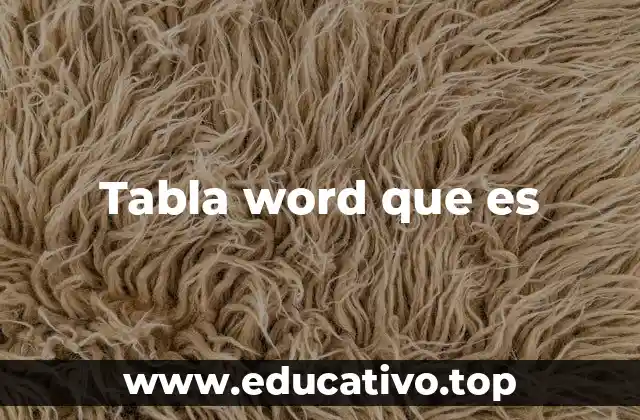 Cómo las tablas mejoran la presentación de información