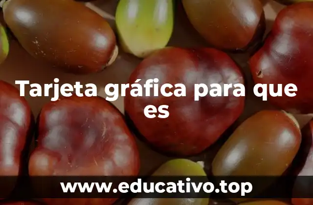 Cómo la tarjeta gráfica mejora el rendimiento visual