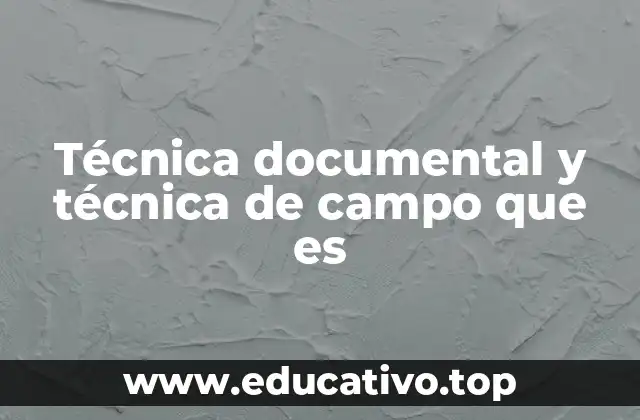 Diferencias entre técnicas de investigación para obtener datos