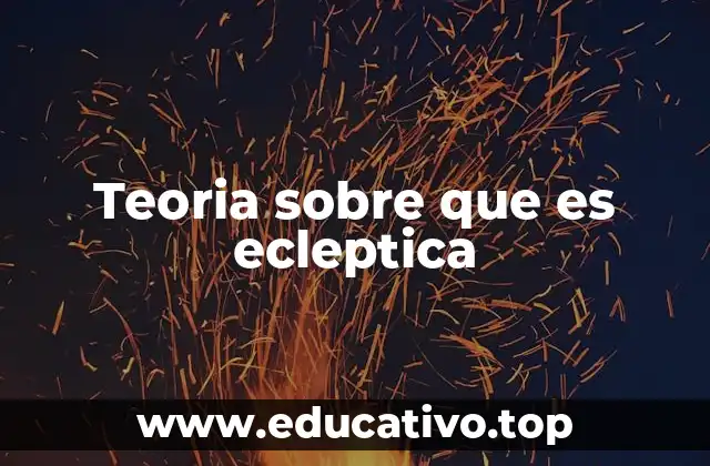 Teoria sobre que es ecleptica
