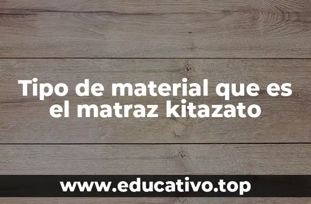Tipo de material que es el matraz kitazato