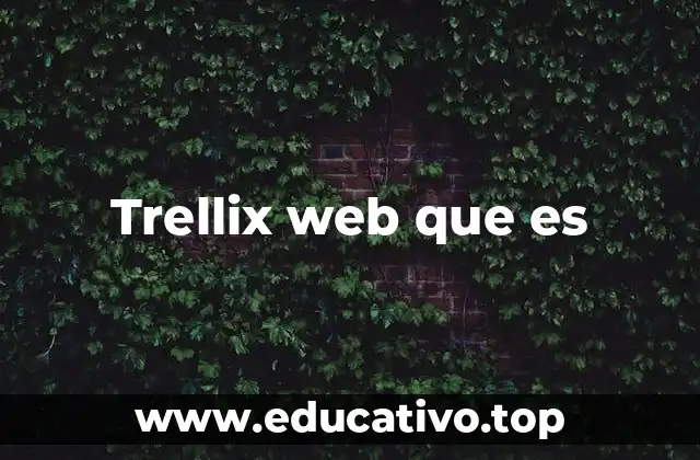 Trellix web que es