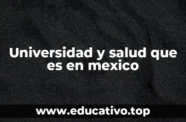 El papel de las universidades en la salud comunitaria