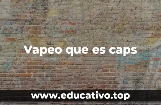Cómo funciona el sistema de cápsulas en el vapeo